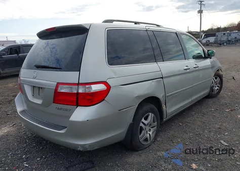 2005 Honda Odyssey Ex z USA, uszkodzony, nr VIN 5FNRL38495B034227
